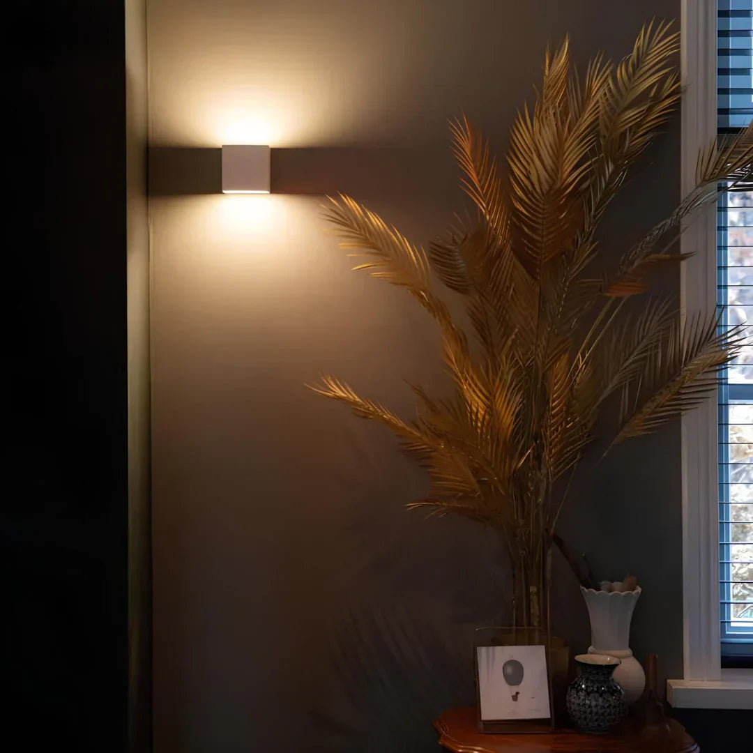 Elegant Motion-Activated LED Wall Lamp - 2700K Warm Glow