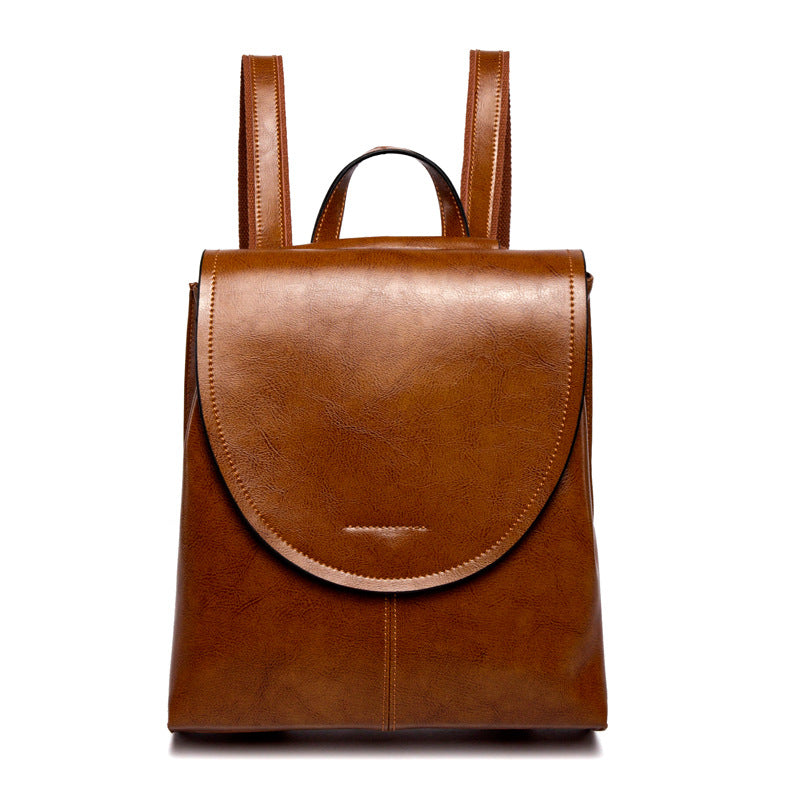 Sophisticated Leather Backpack for Everyday Elegance