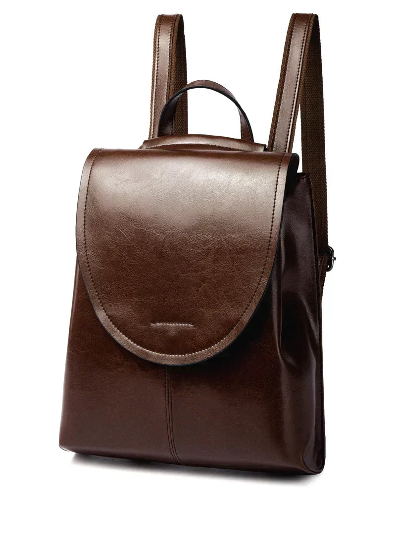 Sophisticated Leather Backpack for Everyday Elegance