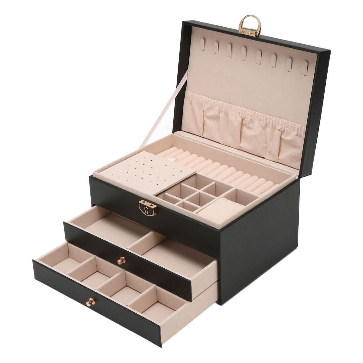 Chic Jewelry Storage Case for Travel and Stylish Organization