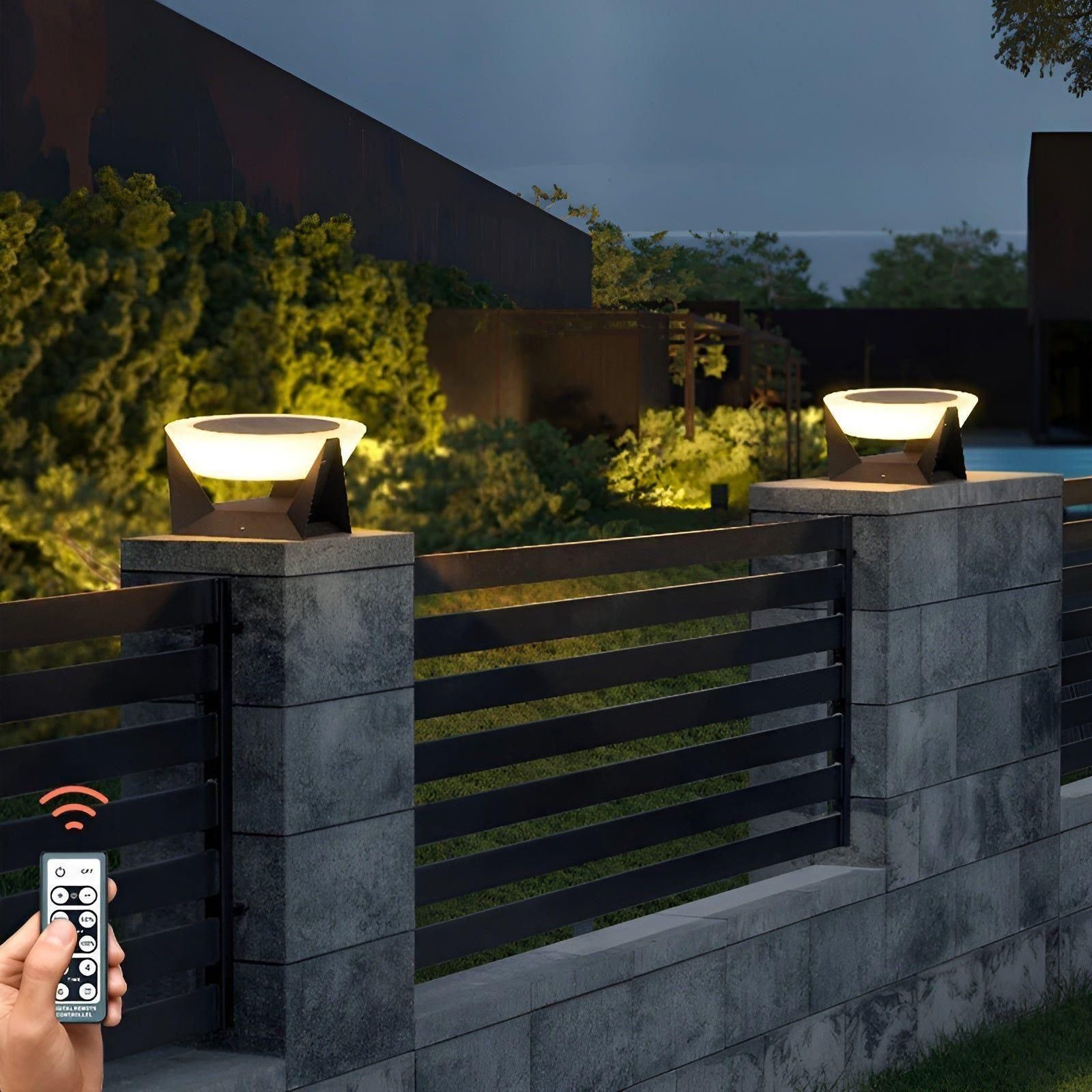 Serenity Solar Japanese-Inspired Garden Light with LED