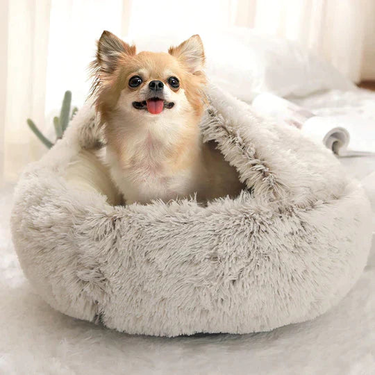 Cozy Retreat Plush Dog Bed for Ultimate Comfort