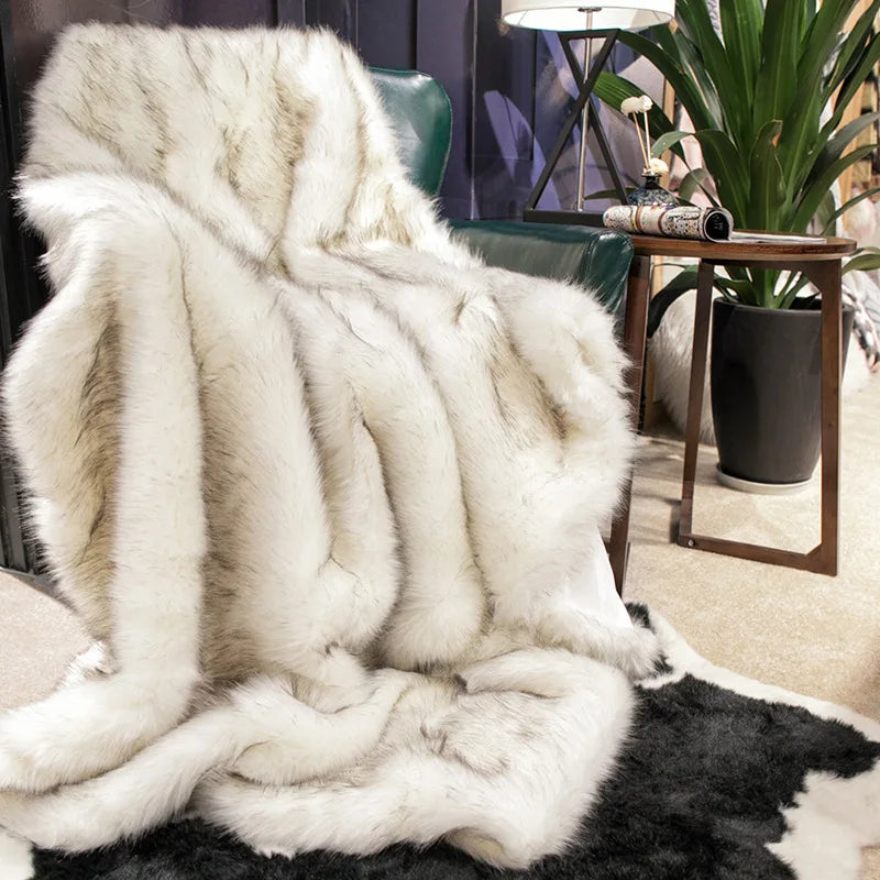 Plush Velvet Touch Throw Blanket for Cozy Elegance