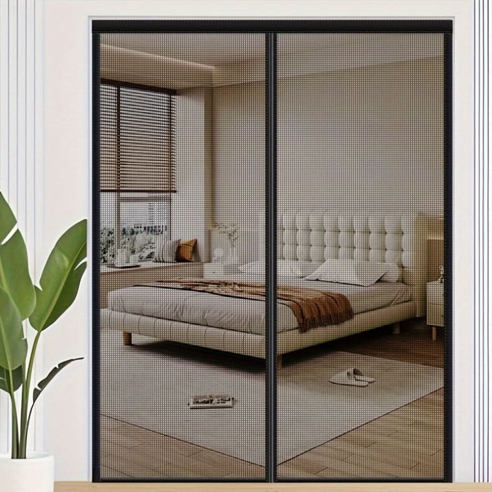 Magnetic Insect Screen Curtain for Convenient Mosquito Defense