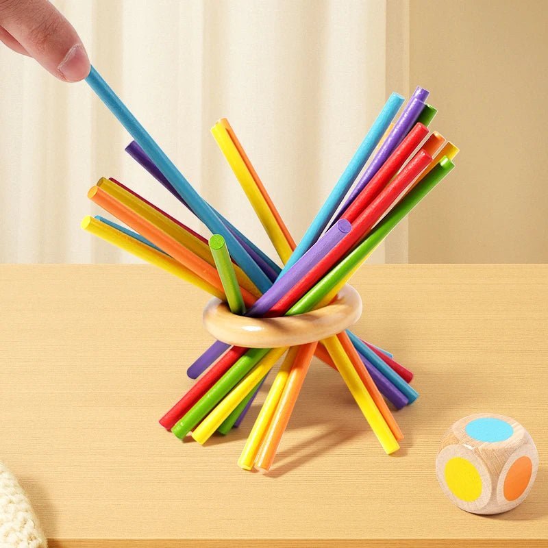 Colorful Educational Sticks for Early Math Mastery
