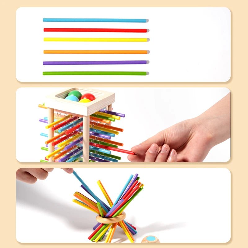 Colorful Educational Sticks for Early Math Mastery