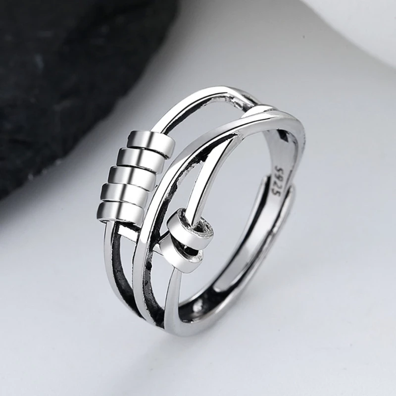 Stress-Relief Spinner Ring for Everyday Calm