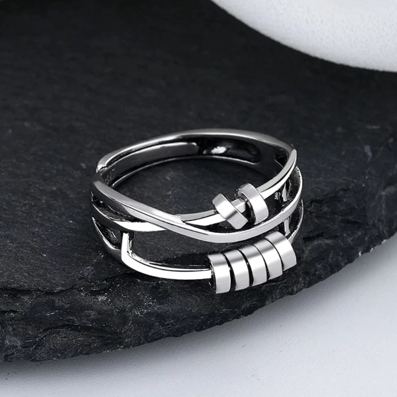 Stress-Relief Spinner Ring for Everyday Calm
