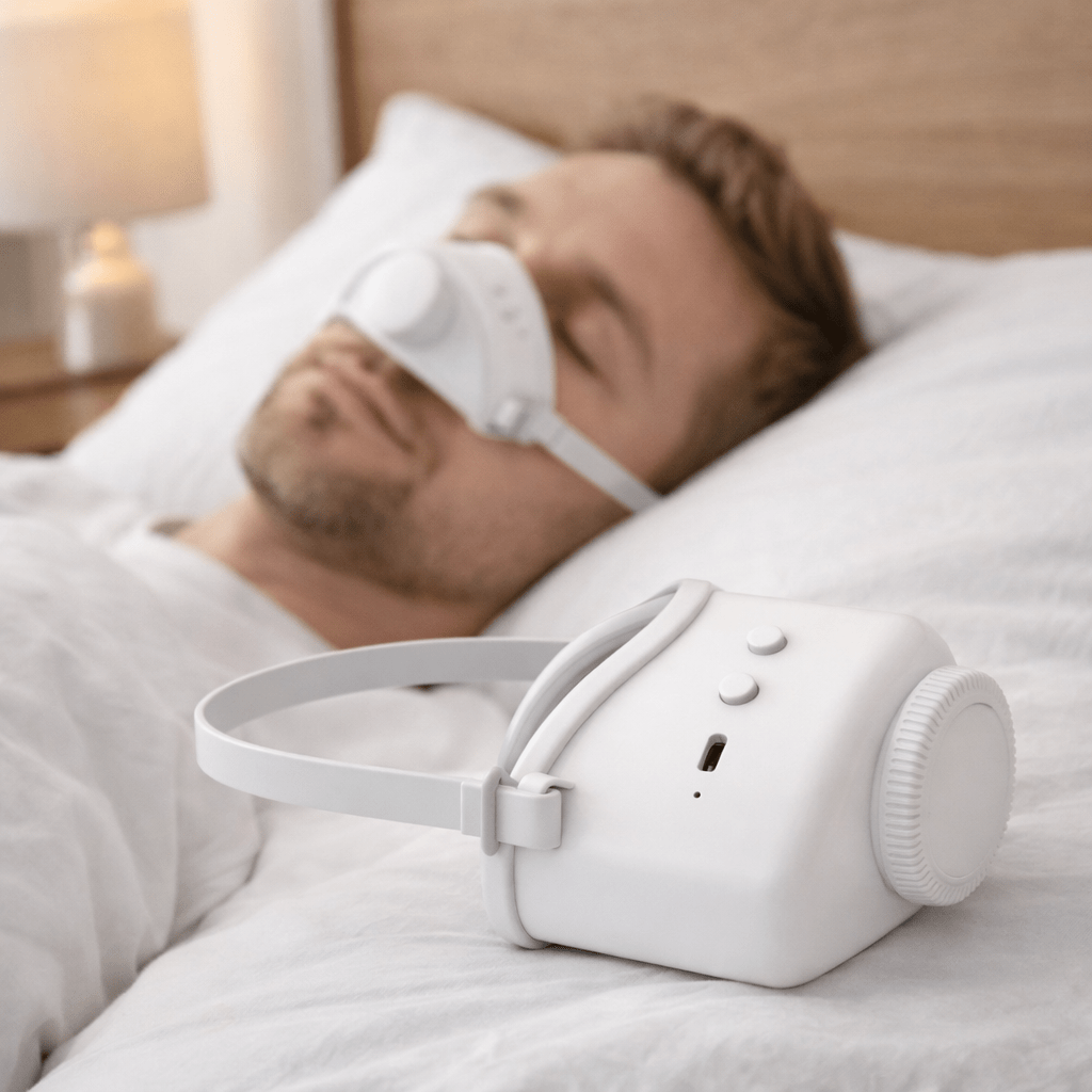 Smart Nebulizer for Airway Comfort and Snoring Relief