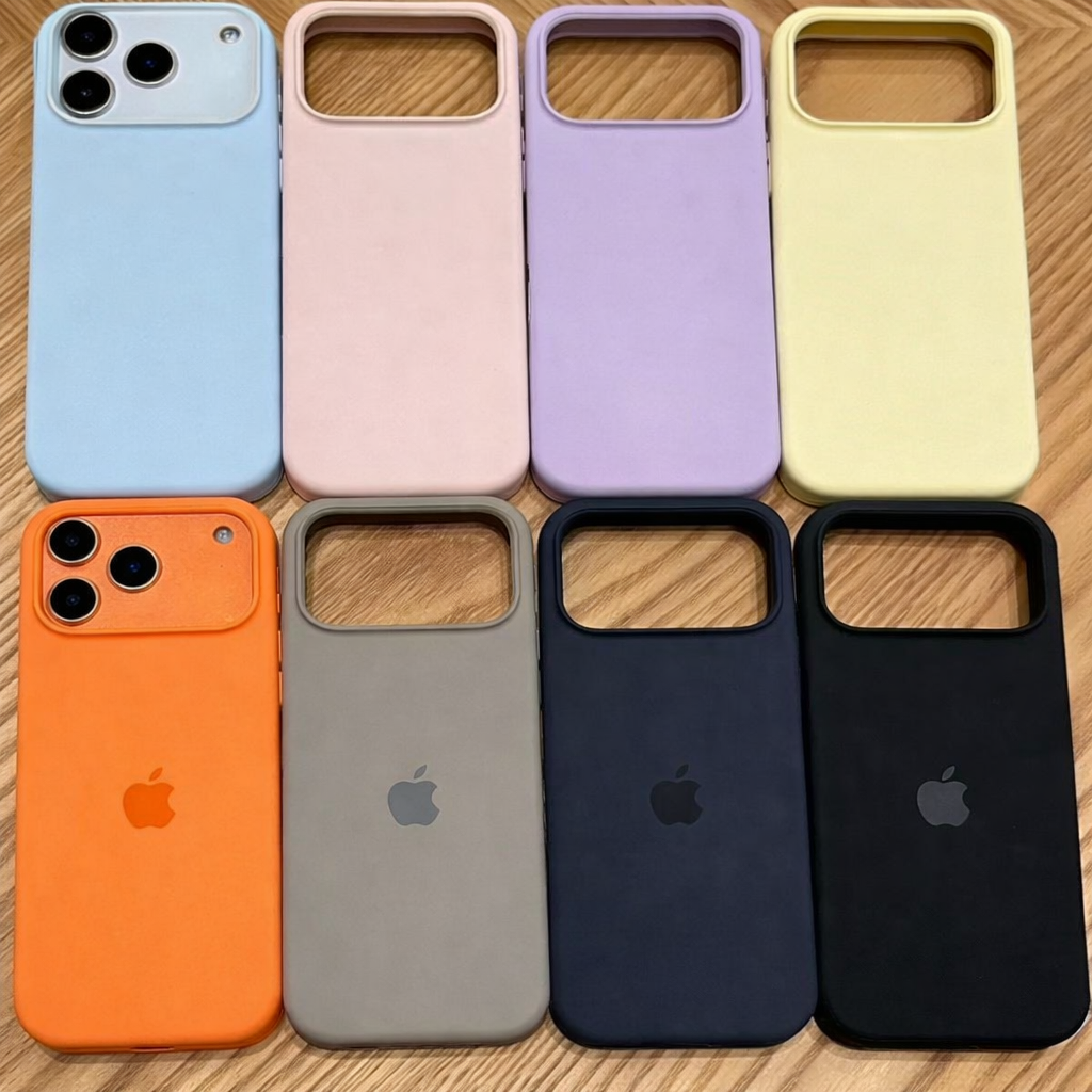 Silicone Case with Soft-Touch Finish | Slim & Shockproof | For iPhone