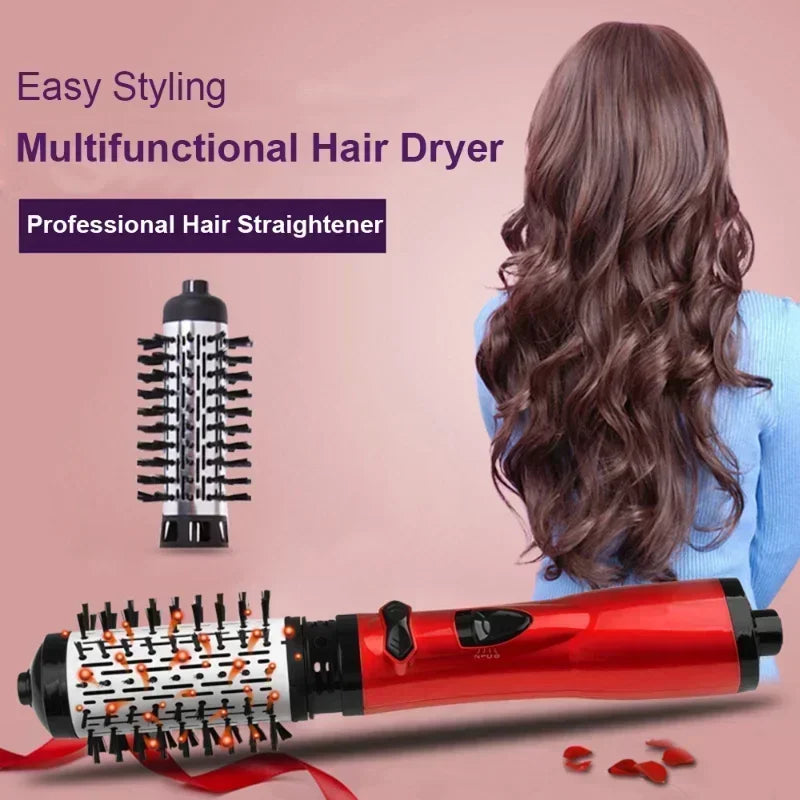 Ultimate 3-in-1 Hair Styling Tool: Dryer, Straightener & Curler