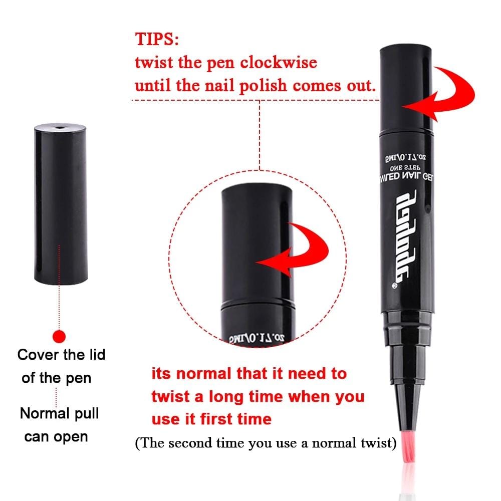 One-Step Nail Polish Stick