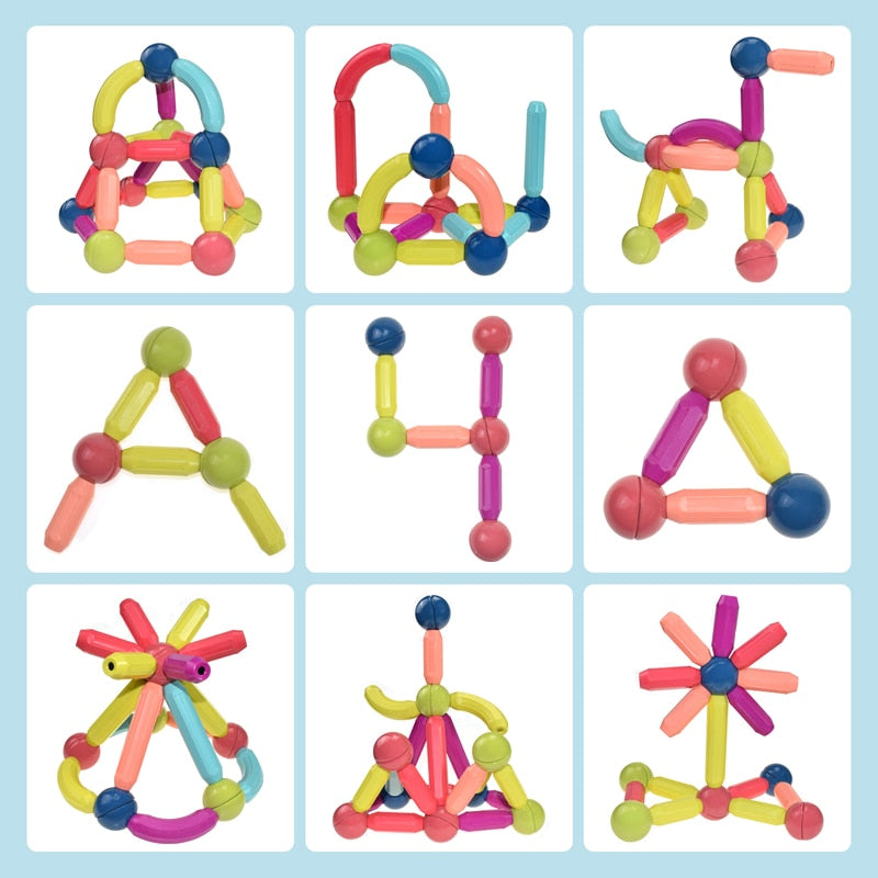 Creative Connect Magnetic Play Set for Kids