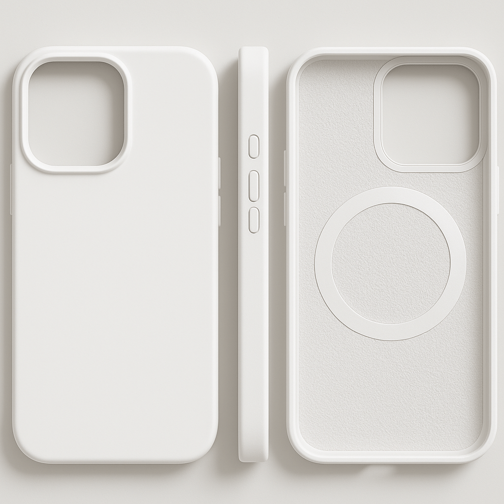 MagNetix Shield - Sleek Magnetic Silicone Case for iPhone 14/13/12
