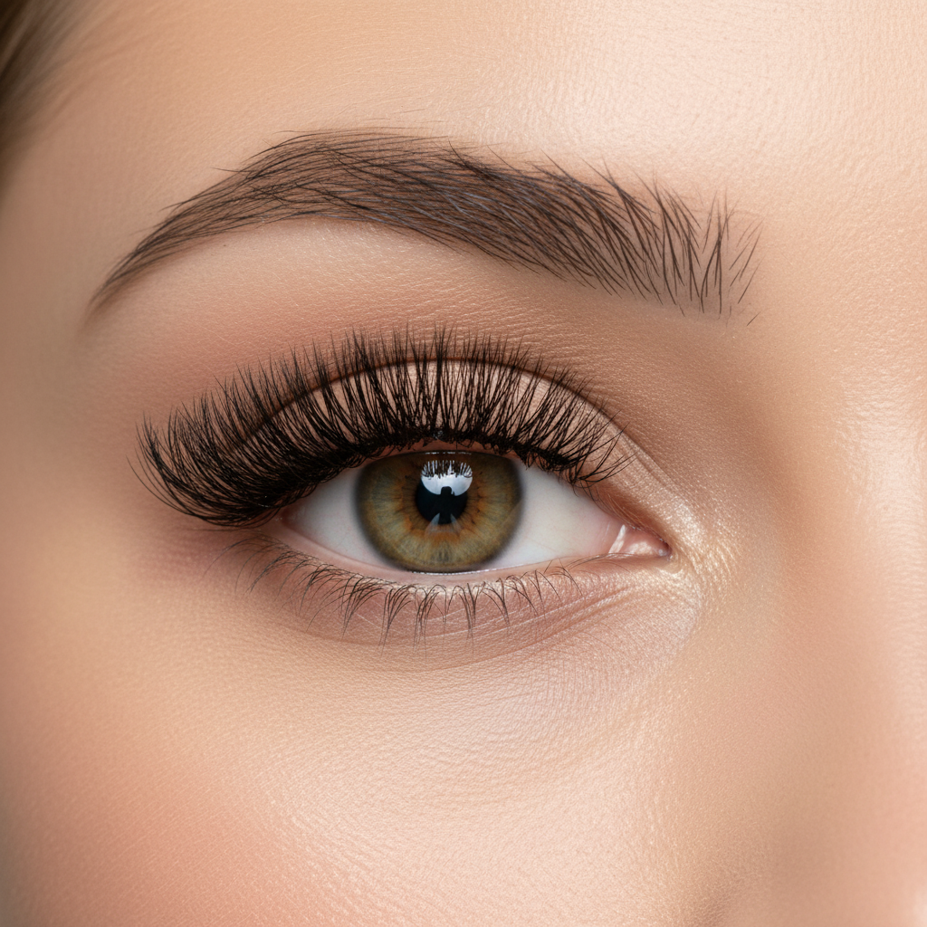 Reusable Magnetic Eyelash Set | Adhesive-Free | Hypoallergenic with Applicator
