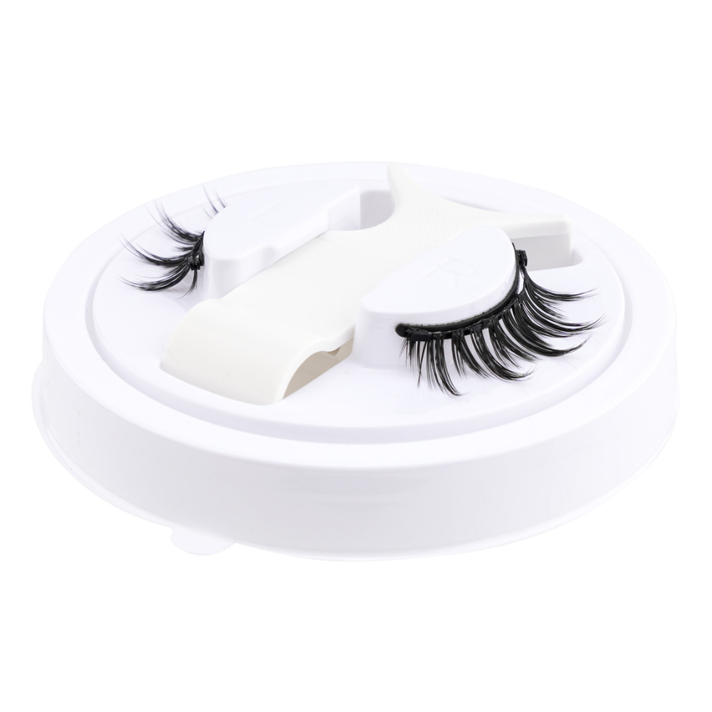 Reusable Magnetic Eyelash Set | Adhesive-Free | Hypoallergenic with Applicator