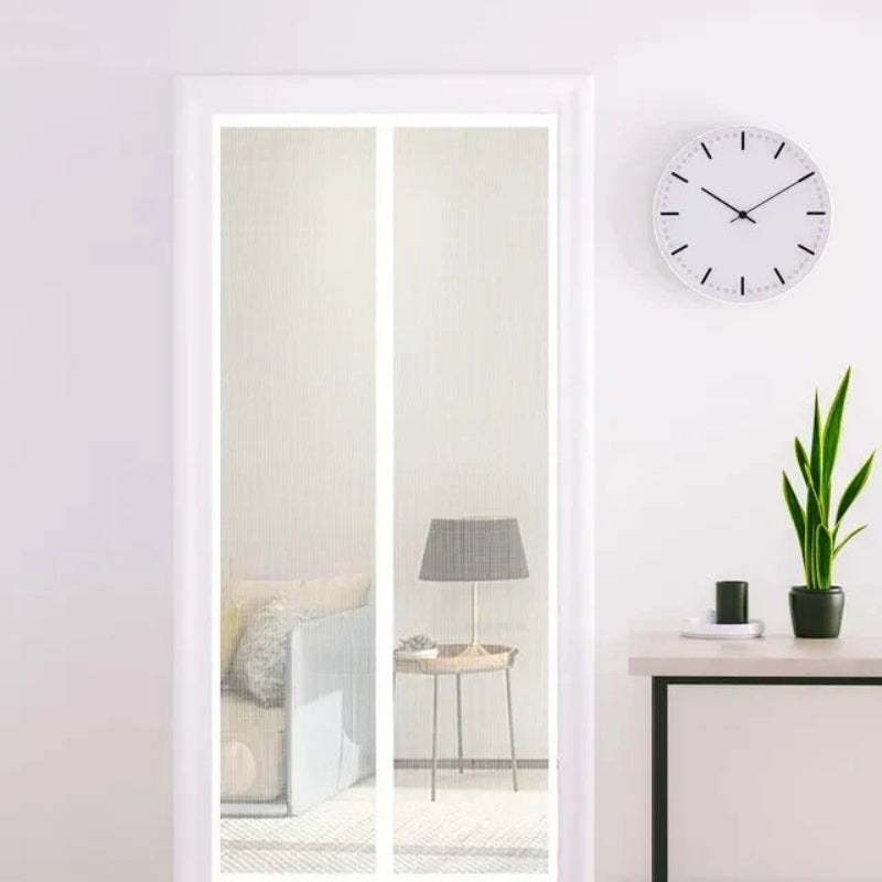 Hands-Free Magnetic Insect Barrier Screen for Doors