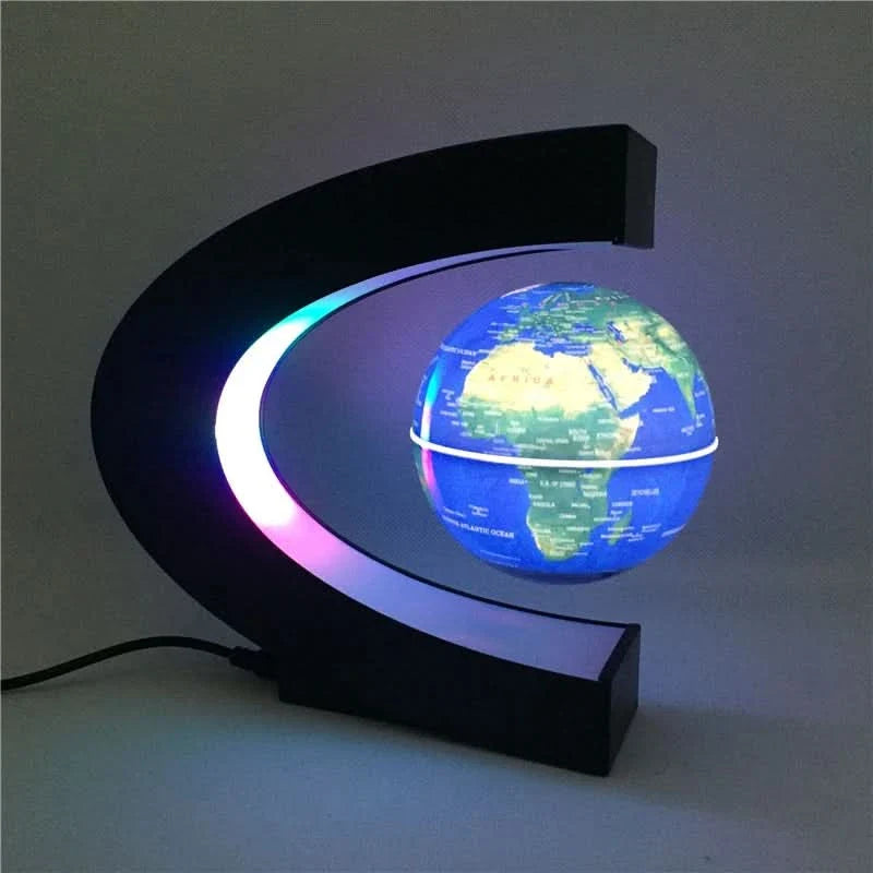 Magnetic Levitation Night Lamp – Floating Globe Design