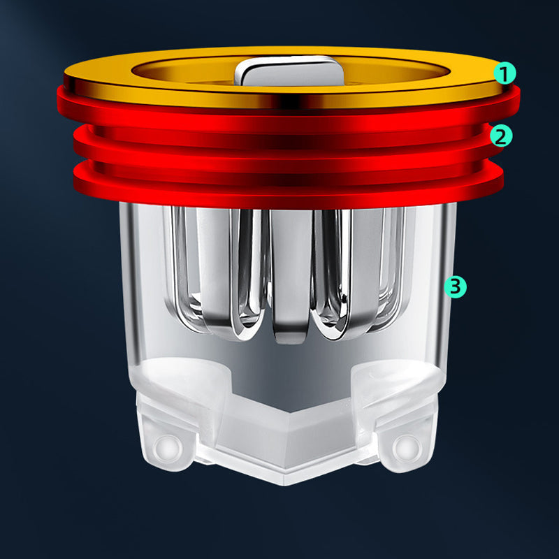 Magnetic Seal Silicone Drain Insert for 33–45 mm Openings