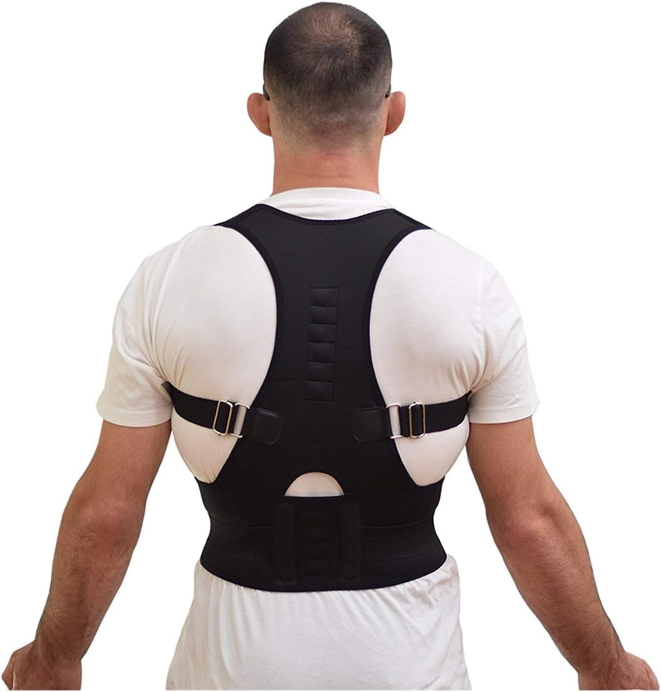 Adjustable Magnetic Back Support for Posture Correction