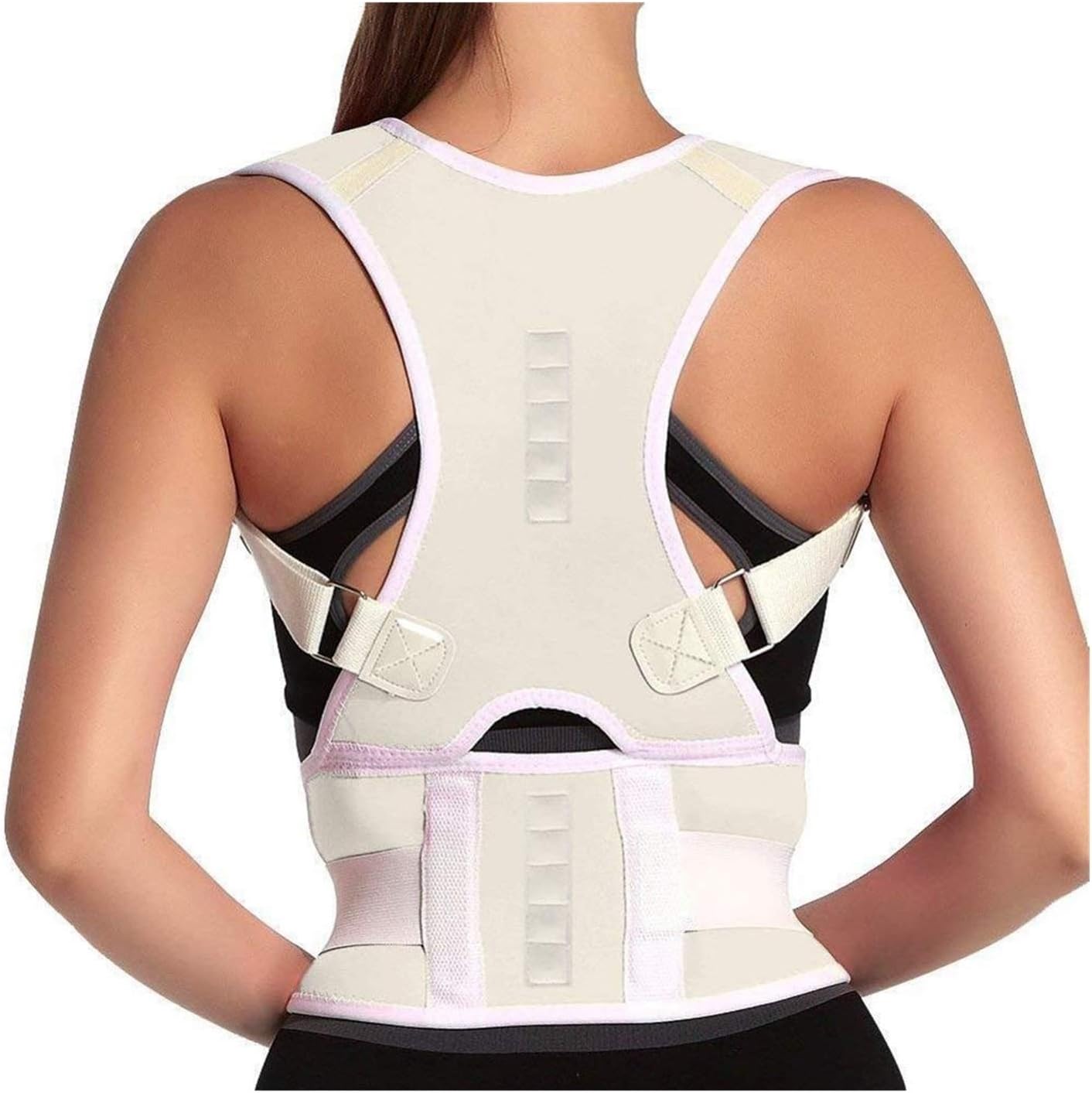 Adjustable Magnetic Back Support for Posture Correction