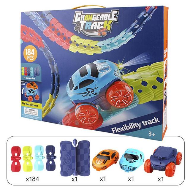 Imagination Express: Interactive Magnetic Car Track Set