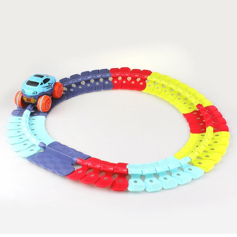 Imagination Express: Interactive Magnetic Car Track Set