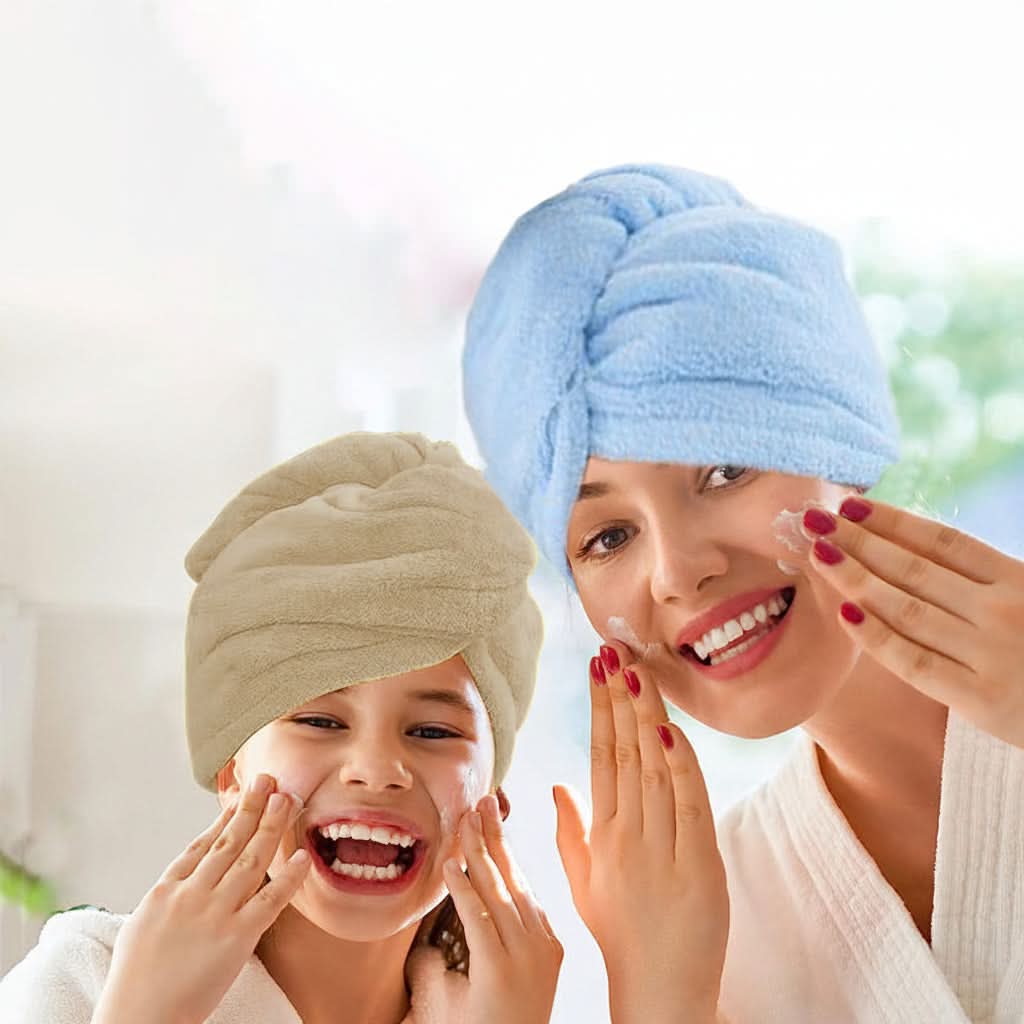 Microfiber Hair Towel Wrap for Quick Drying and Daily Comfort