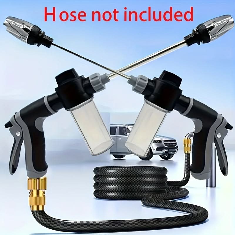 High-Pressure Foam Spray Nozzle for Effective Outdoor Cleaning
