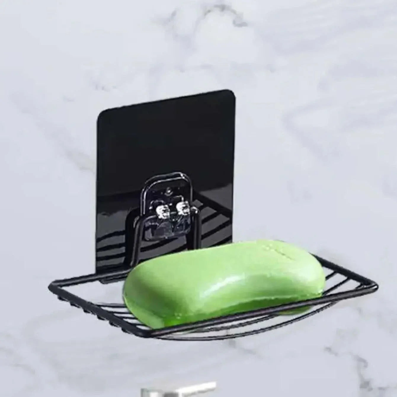 Wall-mounted Stainless Steel Soap Rack with Drainage for Bathroom Storage