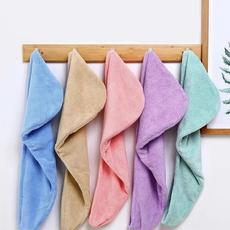 Microfiber Hair Drying Towel Wrap for Comfortable Daily Hair Care
