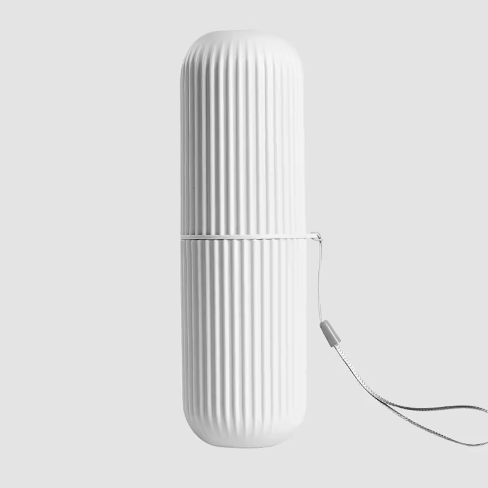 Compact Travel Case for Toothbrush and Toothpaste – Portable Organizer