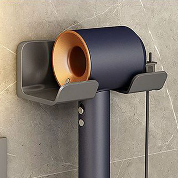 Wall-Mounted Holder for Neat Hair Dryer Storage – Compact Design