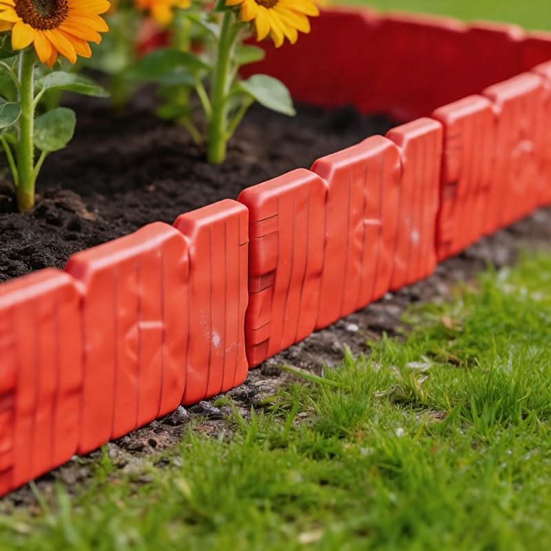 Decorative Garden Edging Stones for Neat Lawn Borders