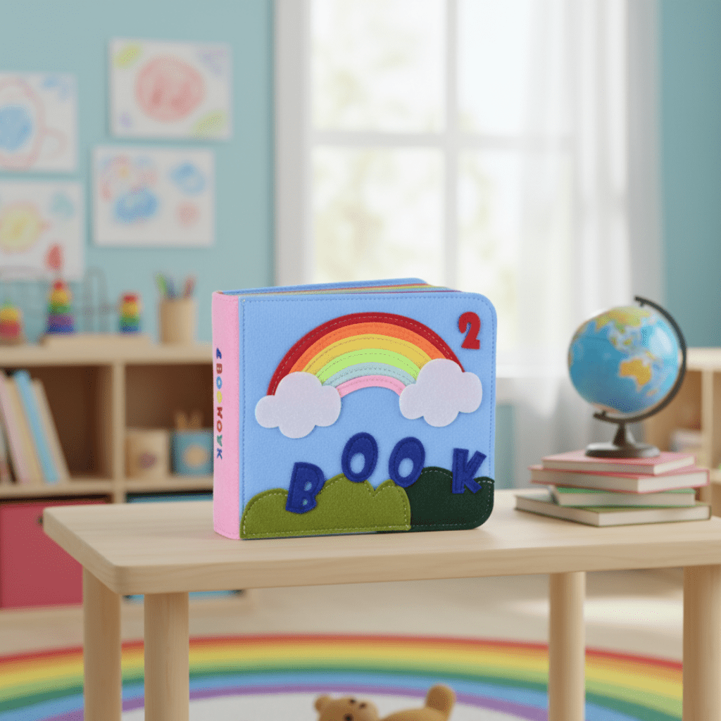 Interactive Learning Adventure Book for Young Minds