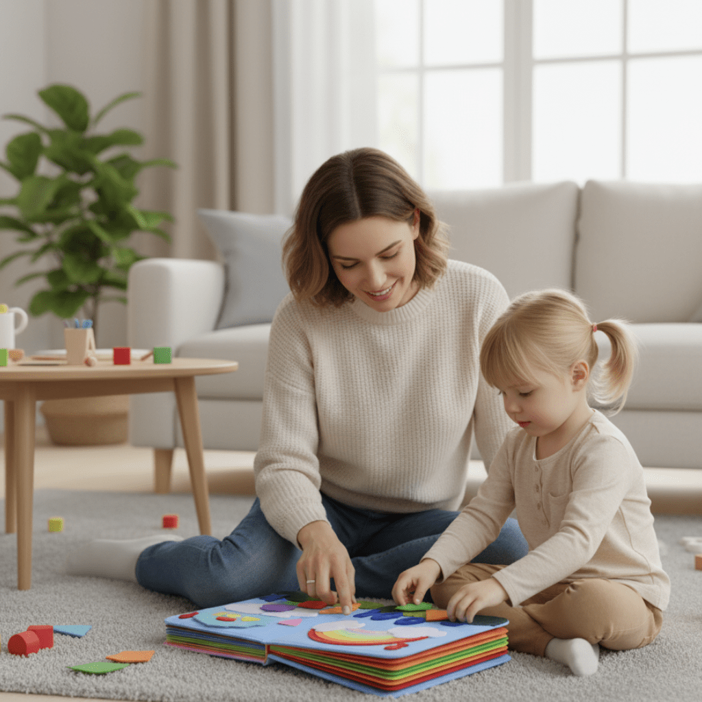 Interactive Learning Adventure Book for Young Minds