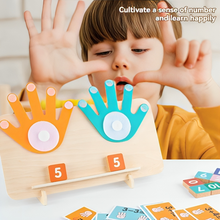 Montessori Finger Counting Board for Kids