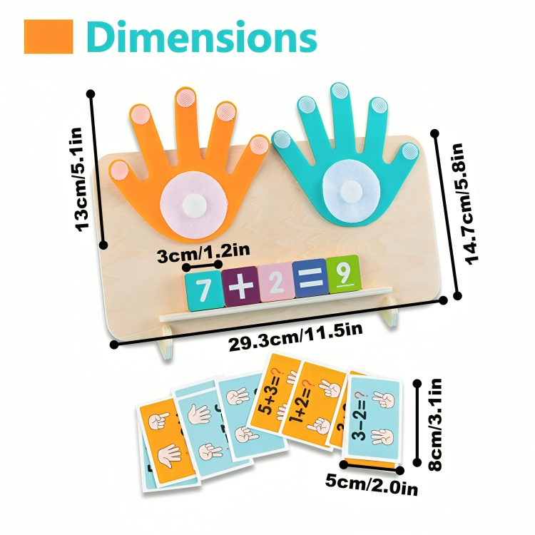 Montessori Finger Counting Board for Kids