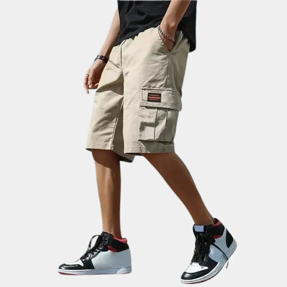 Men's Relaxed Fit Cargo Shorts with Ample Storage Pockets