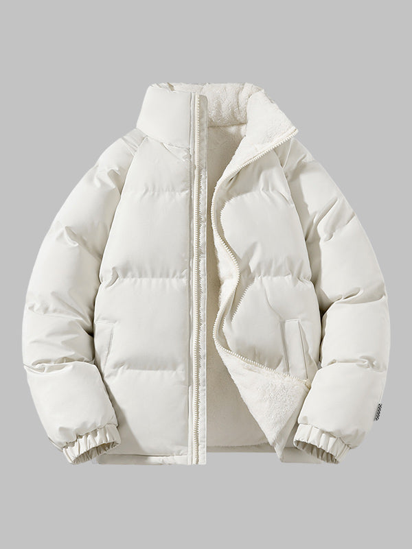 Men's Insulated Winter Jacket with Fleece Lining