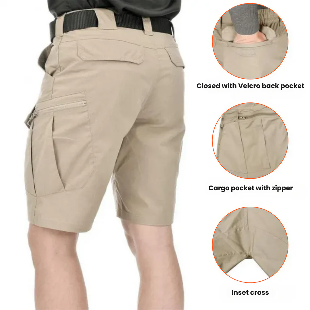 Men's Versatile Adventure Cargo Shorts – Tough, Flexible & Fast-Drying