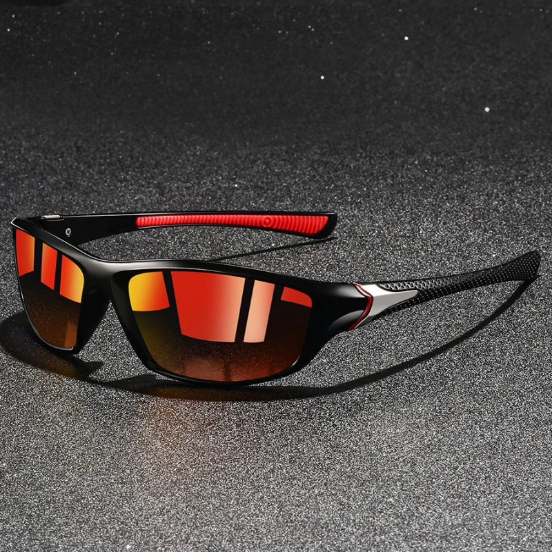 Men's Lightweight Sunglasses with Polarised Lenses and UV400 Protection