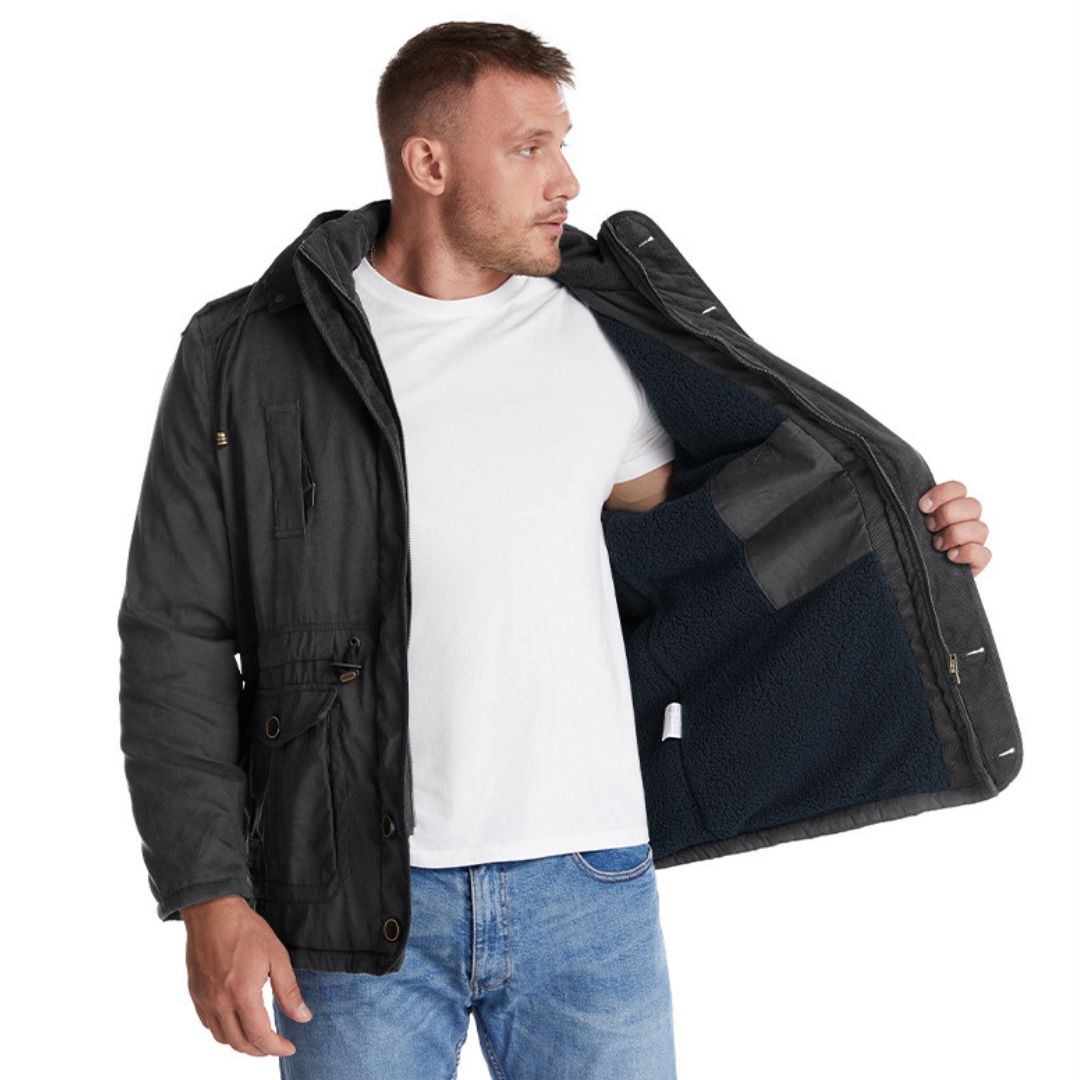 Men's All-Weather Insulated Jacket for Ultimate Warmth