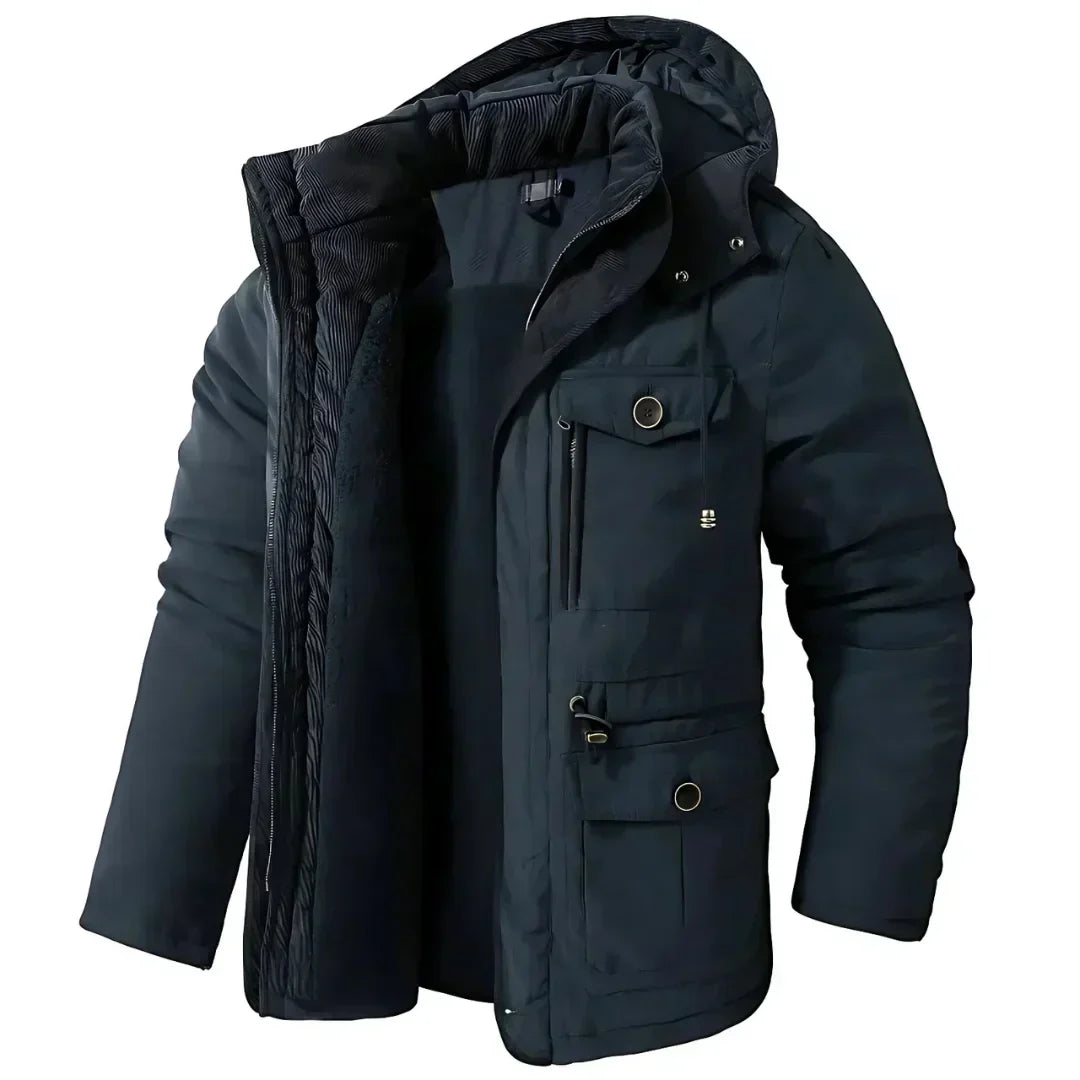 Men's All-Weather Insulated Jacket for Ultimate Warmth