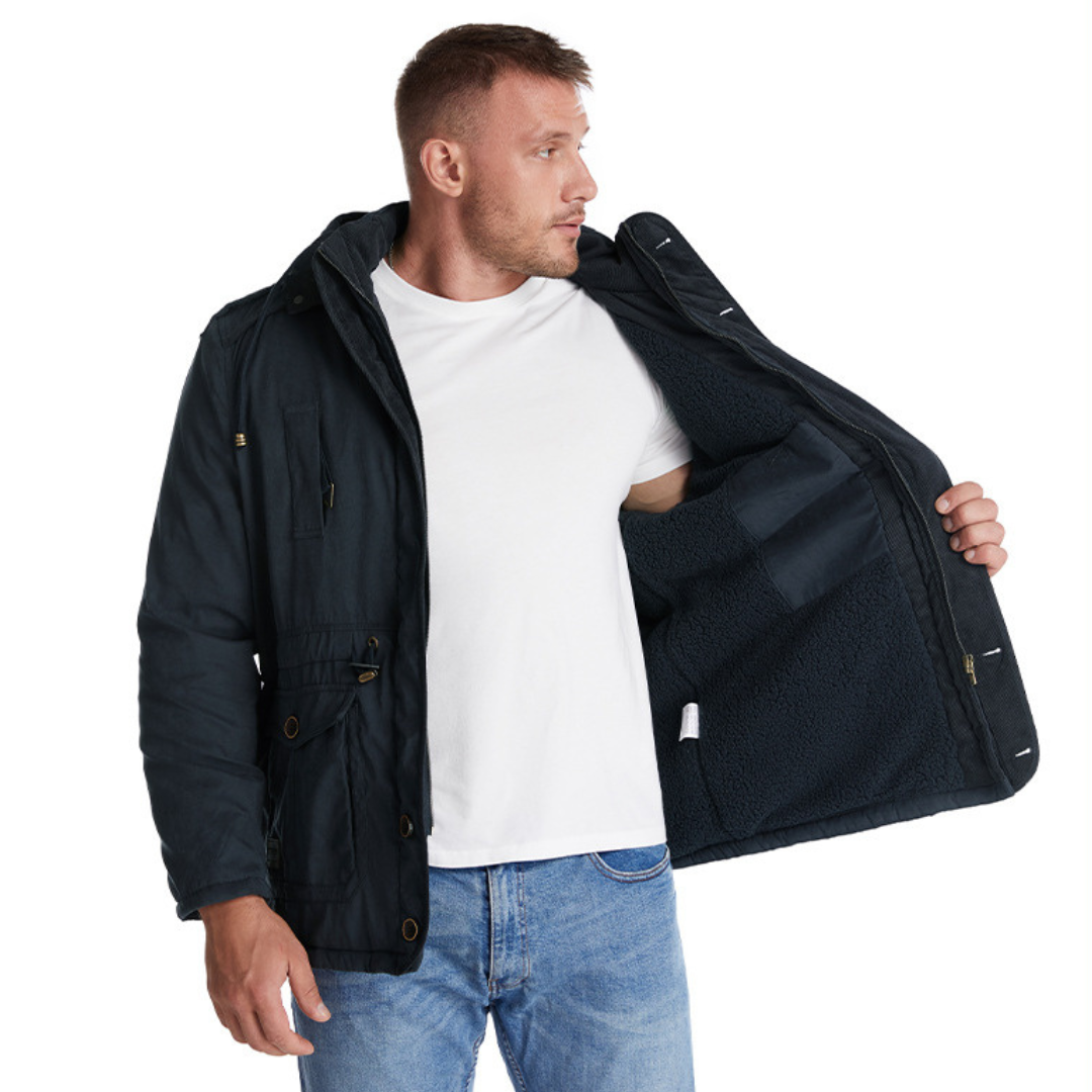 Men's All-Weather Insulated Jacket for Ultimate Warmth