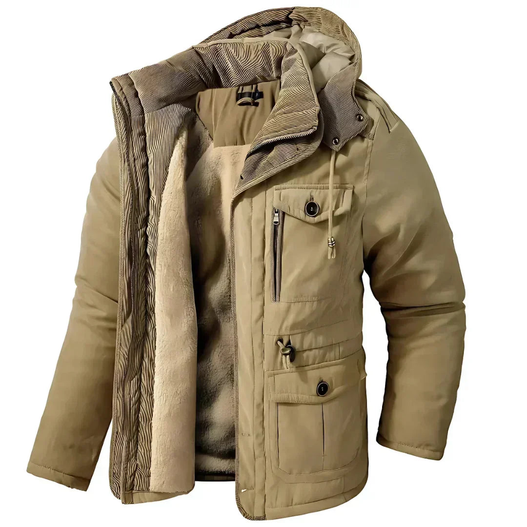 Men's All-Weather Insulated Jacket for Ultimate Warmth