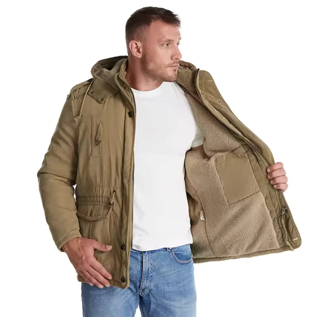 Men's All-Weather Insulated Jacket for Ultimate Warmth