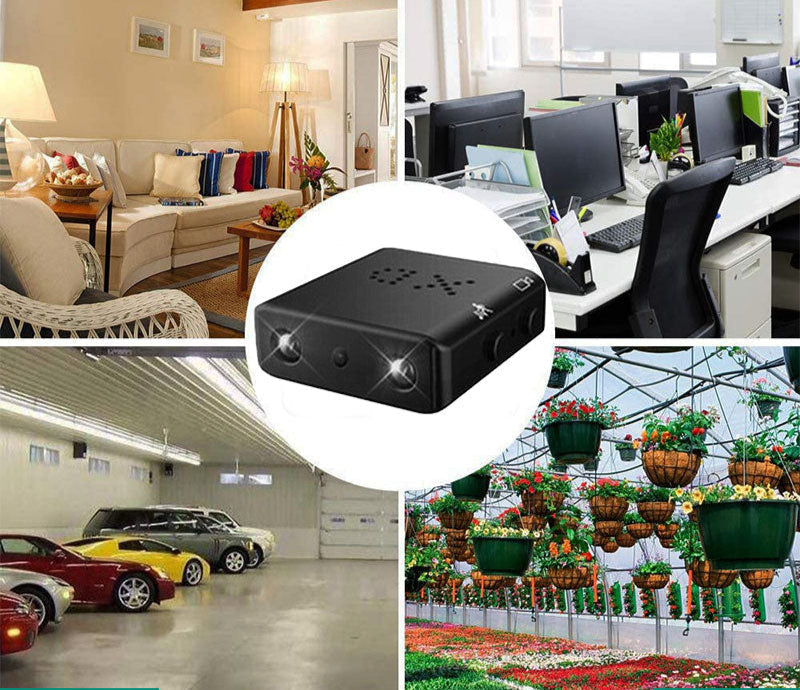 Compact 1080P Covert Camera with Audio and Night Vision