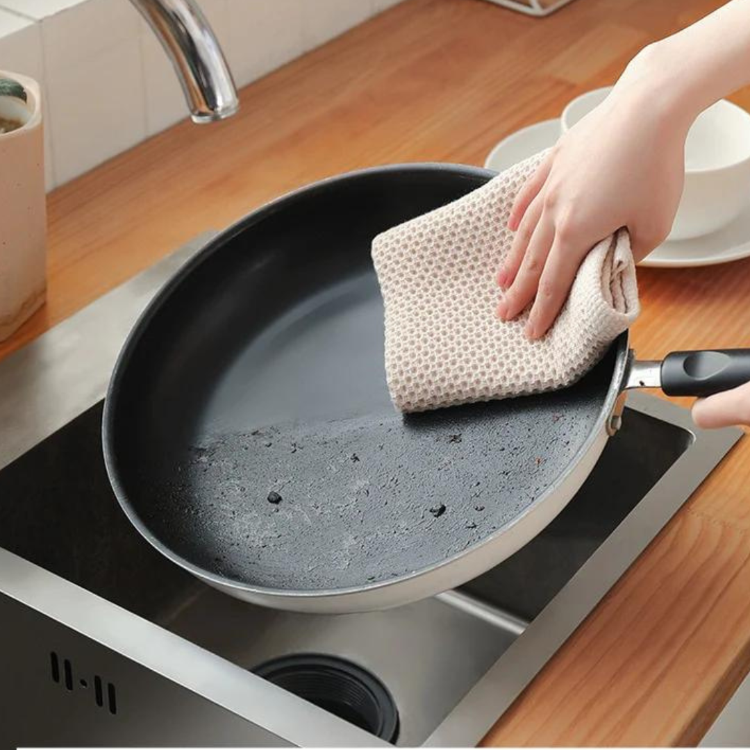 Ultra Soft Microfiber Cleaning Cloths - Reusable & Lint-Free