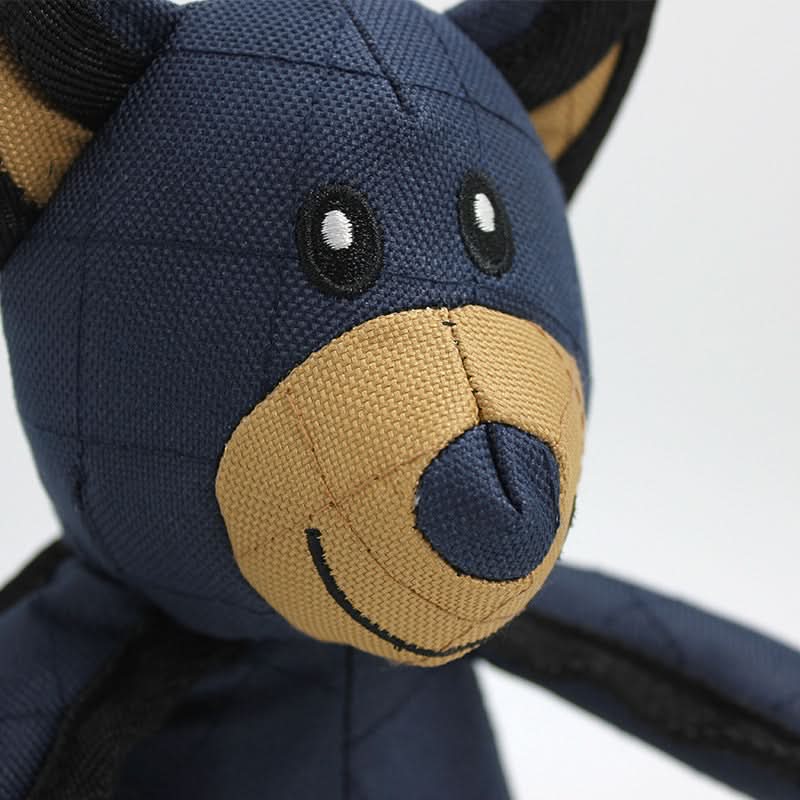 Durable Rubber Dog Toy with Built-In Squeaker for Chewing
